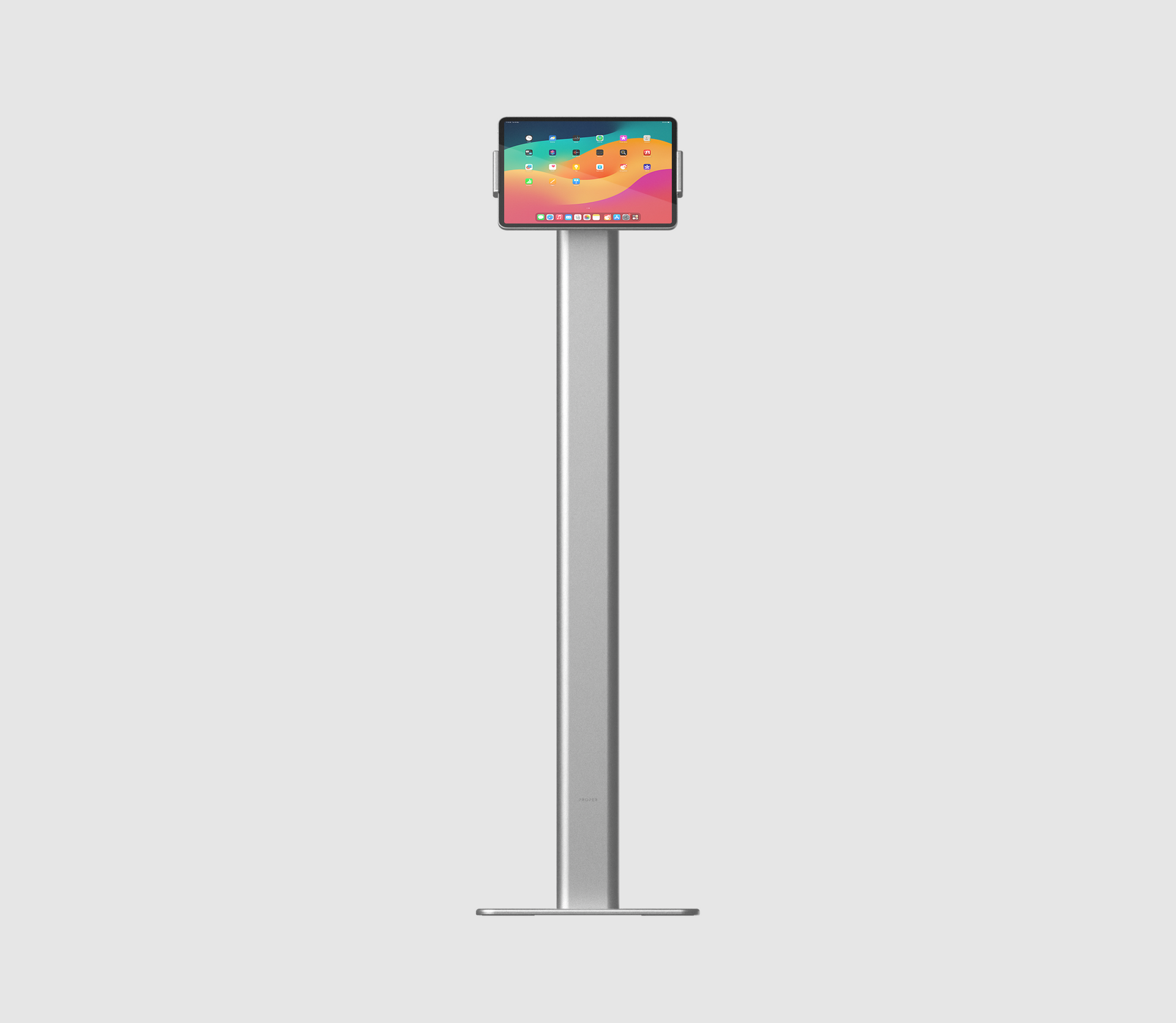 Powered iPad Floor Stand